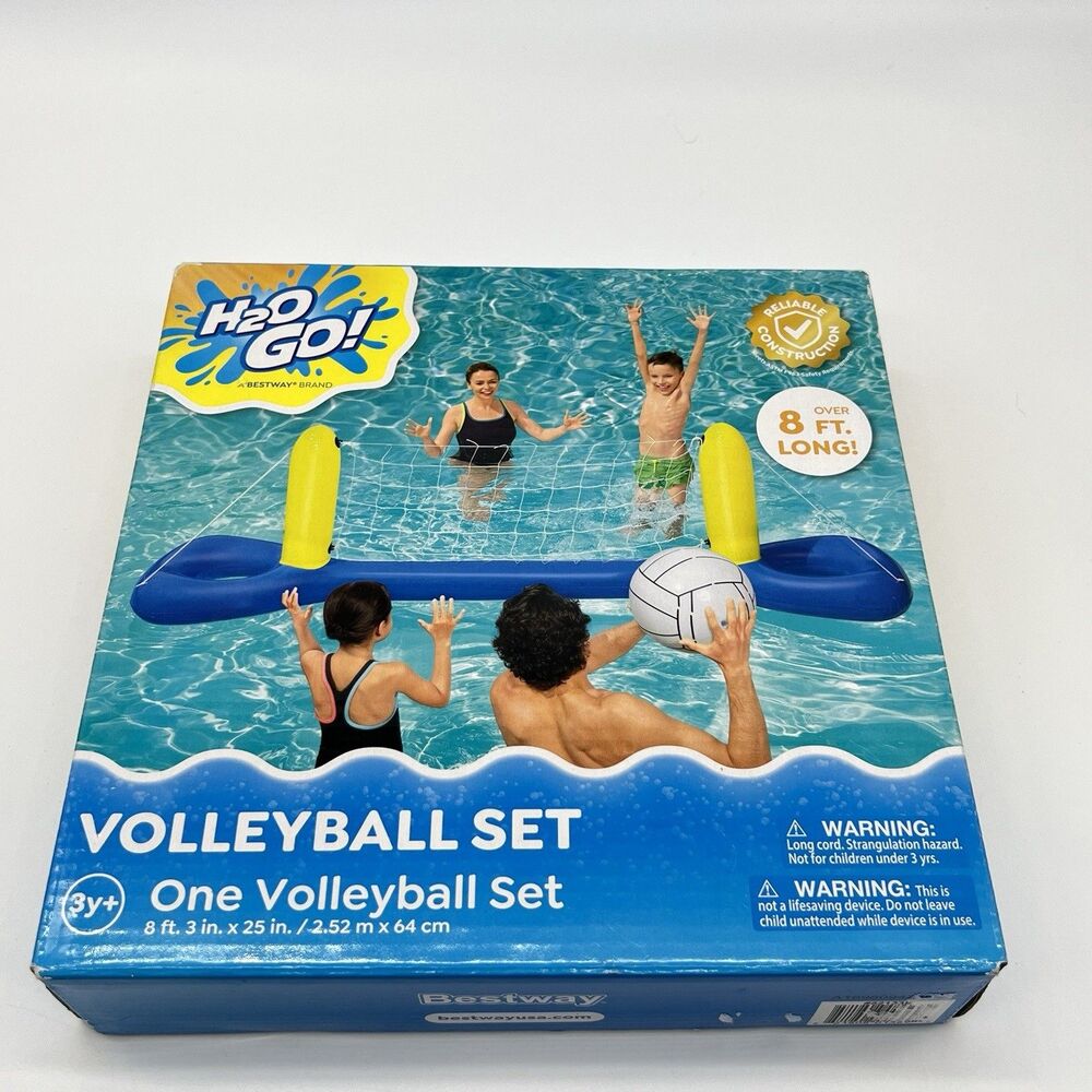 H2O Go Floating Volleyball Set swimming pool toy fun ages 3+